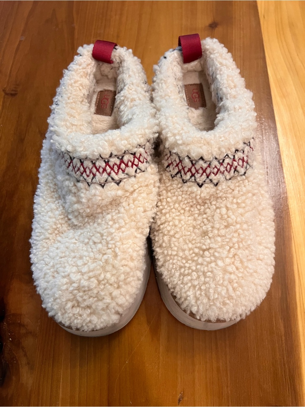 UGG Women's Tazz Braid Slipper in Natural, UIEC